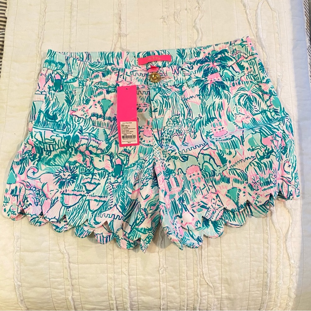 Lilly Pulitzer Buttercup Shorts size 2 NWT